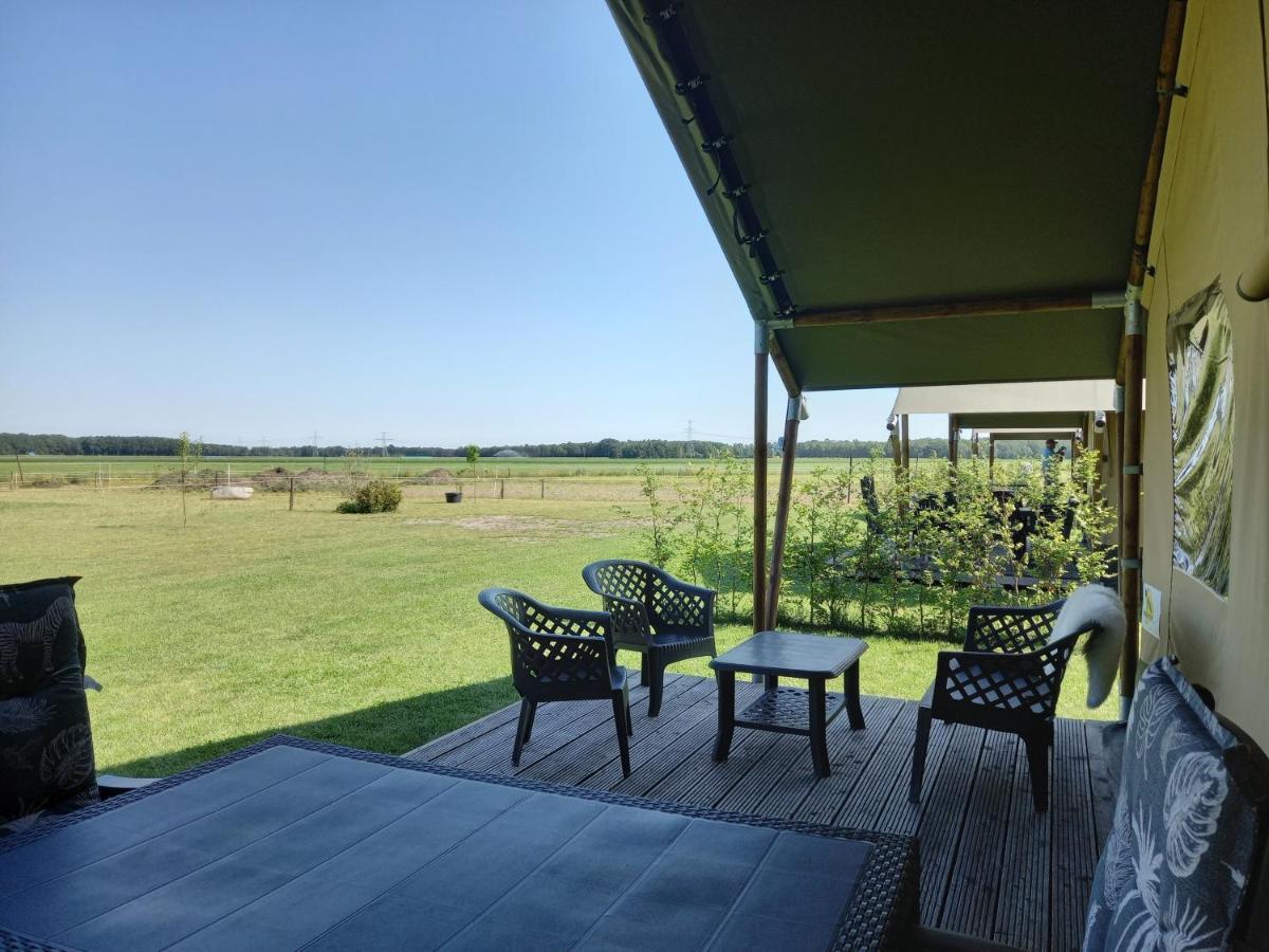 Comfort Safaritent 6 Pers En Mini Camping Zwiggelte Экстерьер фото